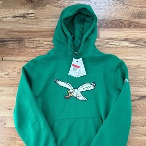 Nike Philadelphia Eagles Kelly Green Rewind Hoodie 2023 Size Large NWT